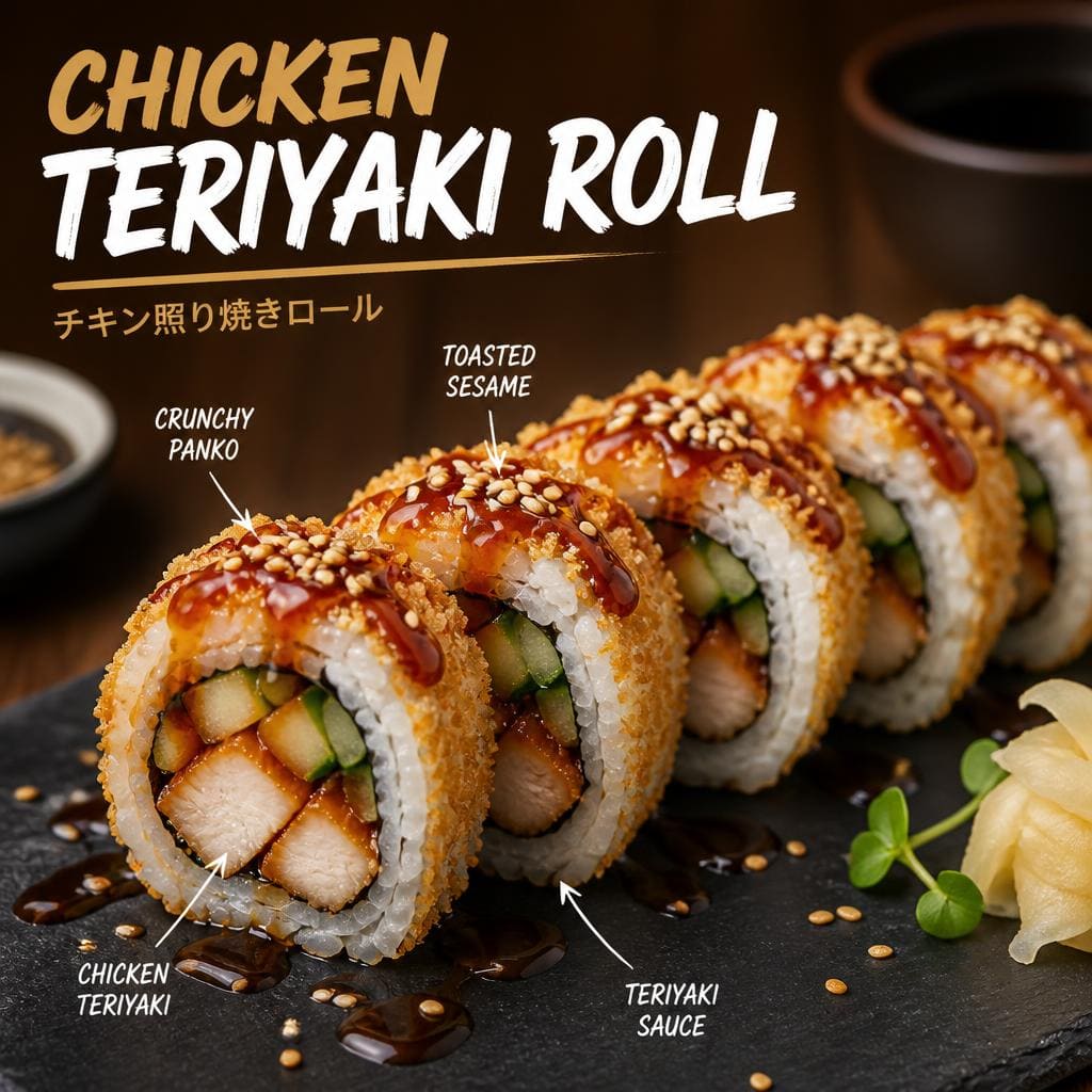 Chicken Teriyaki Roll
